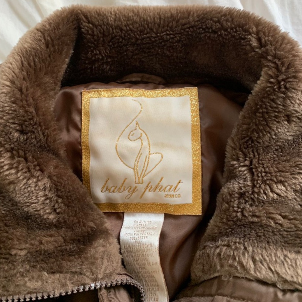 Baby phat puffer jacket